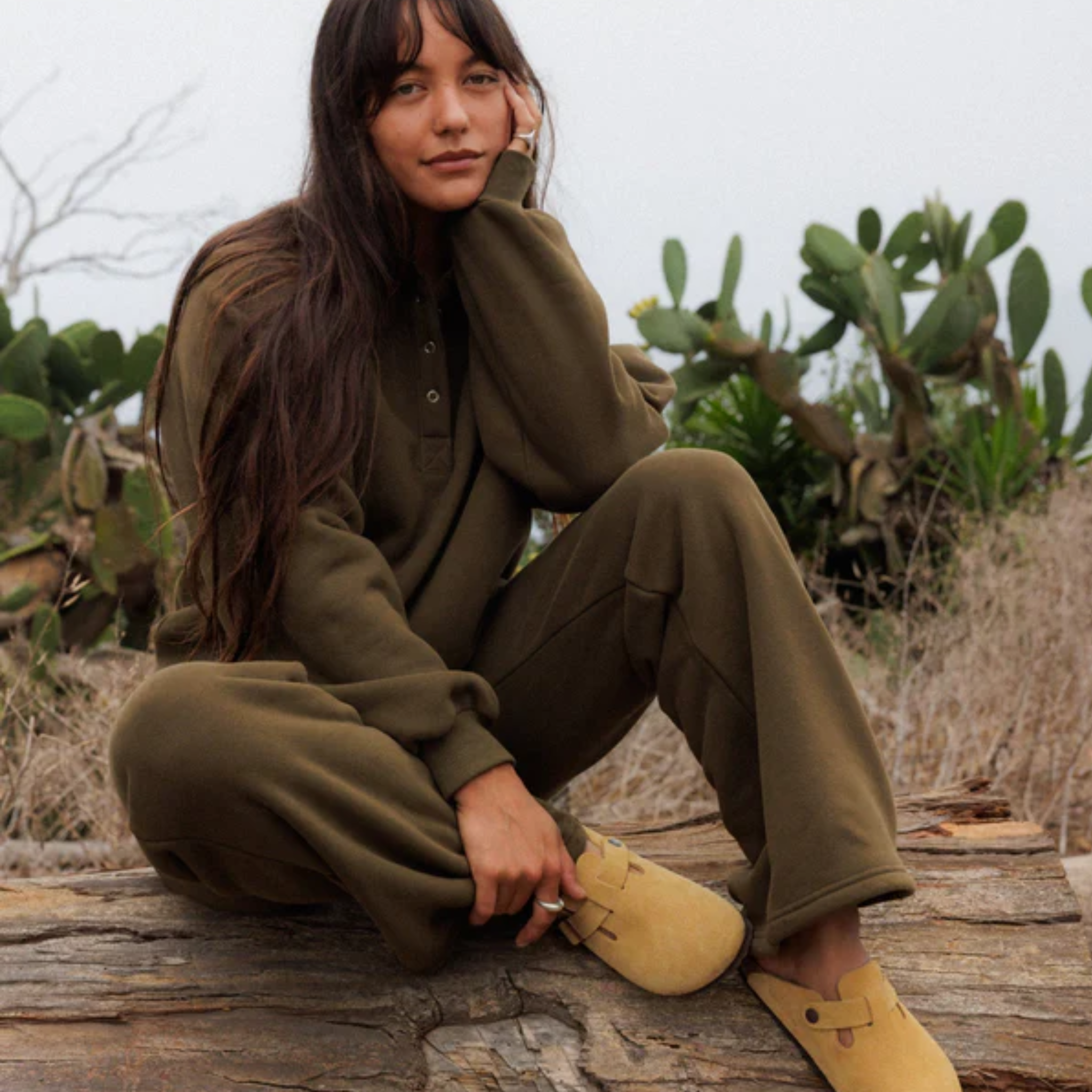 rhythm-pull-polaire-femme-olive-DM2