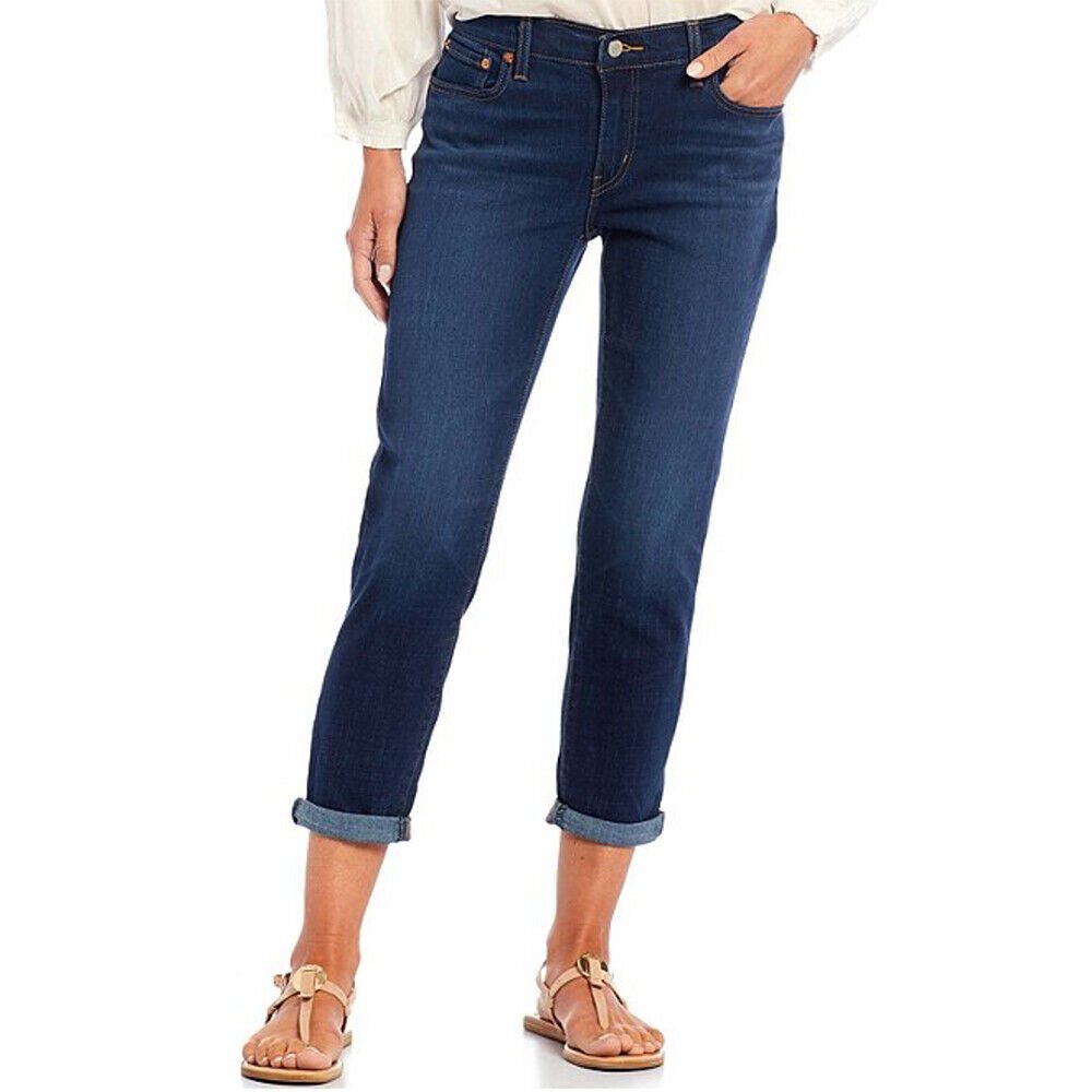JEANS FEMME MID RISE BOYFRIEND COBALT LEVI'S - DM2 SHOP