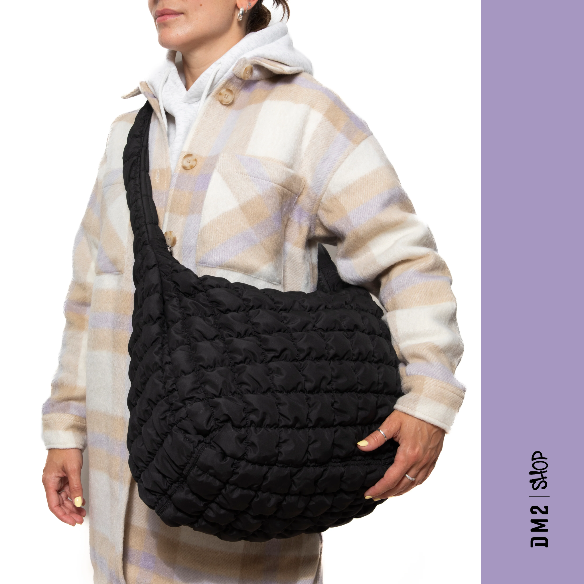 sac-a-main-levis-noir-nana-the-brand-f25, handbag, matelassé, noir, black