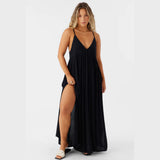 ROBE MEL SALTWATER MAXI NOIR O'NEILL - DM2 SHOP
