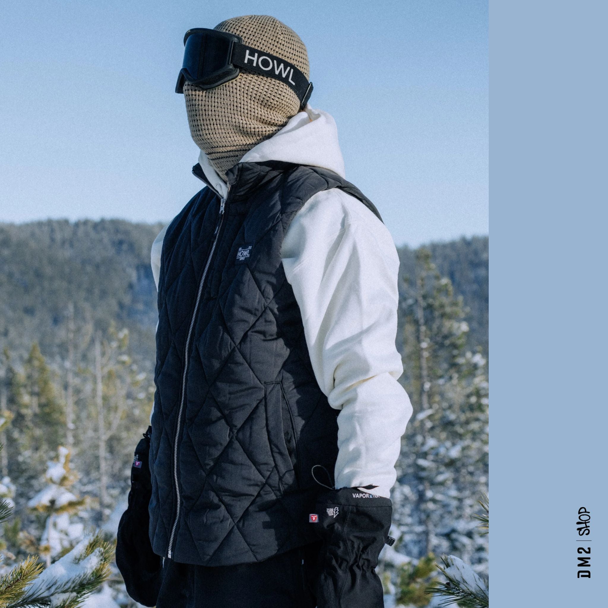 VESTE ISOLE SEMI PUFF UNISEXE, HOWL - DM2 SHOP