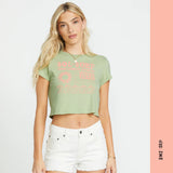 T - SHIRT FEMME SOL SURF CROP, BILLABONG - DM2 SHOP