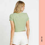 T - SHIRT FEMME SOL SURF CROP, BILLABONG - DM2 SHOP