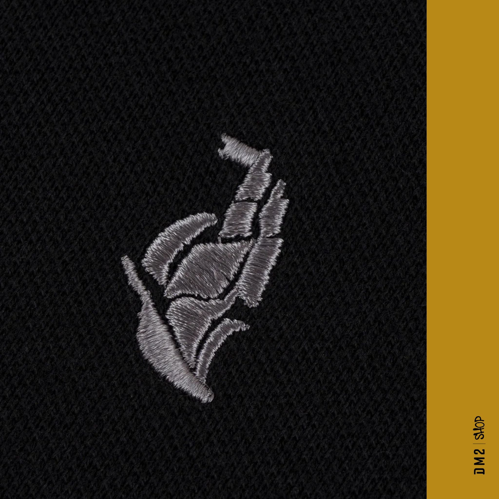 CREWNECK SOLID AF NOIR CHAIN TO BANK - DM2 SHOP