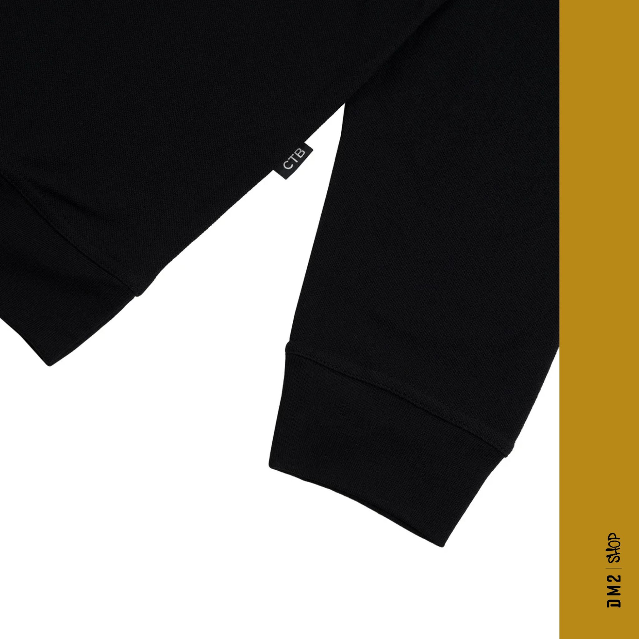 CREWNECK SOLID AF NOIR CHAIN TO BANK - DM2 SHOP
