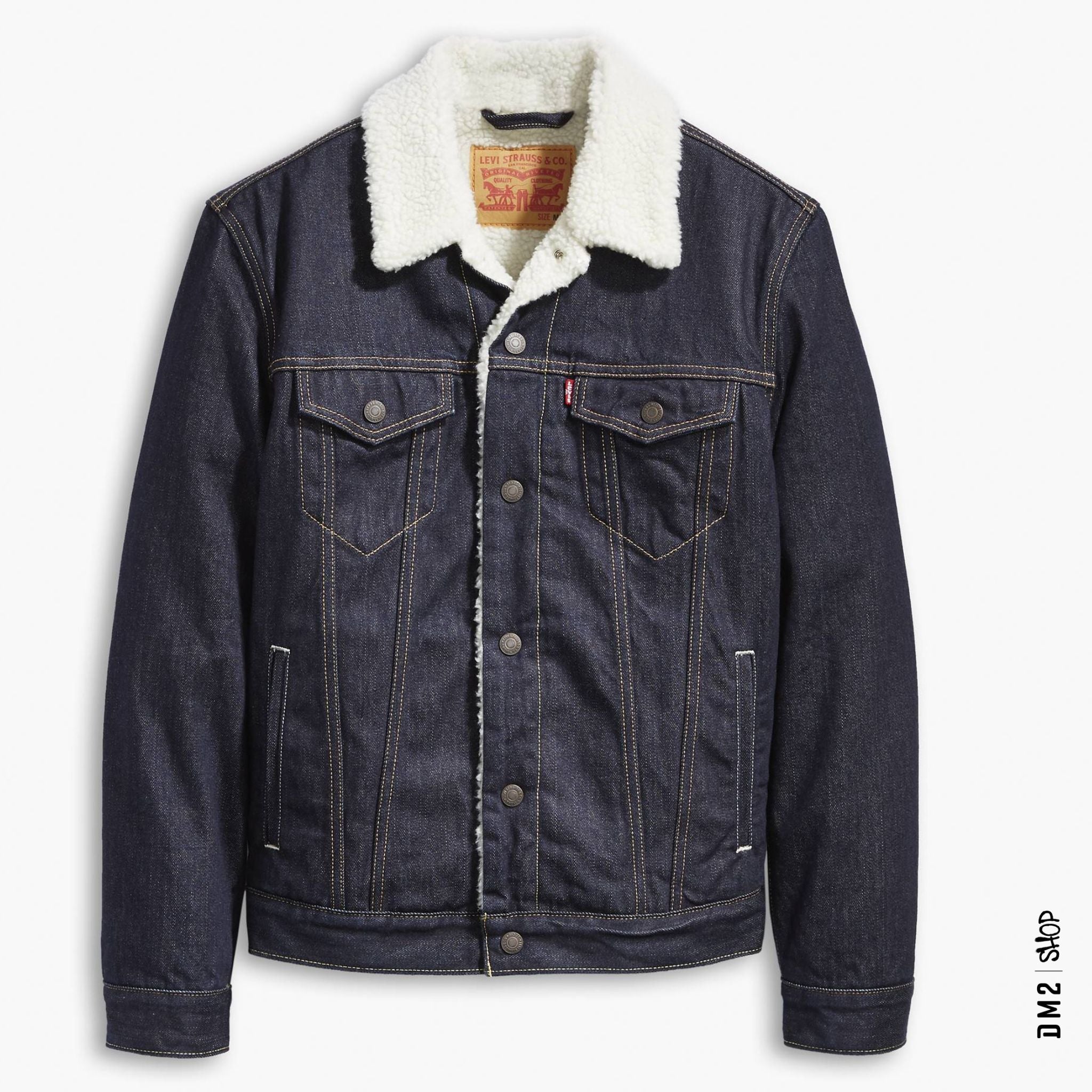 MANTEAU HOMME LEVI'S TYPE III SHERPA RINSE - DM2 SHOP
