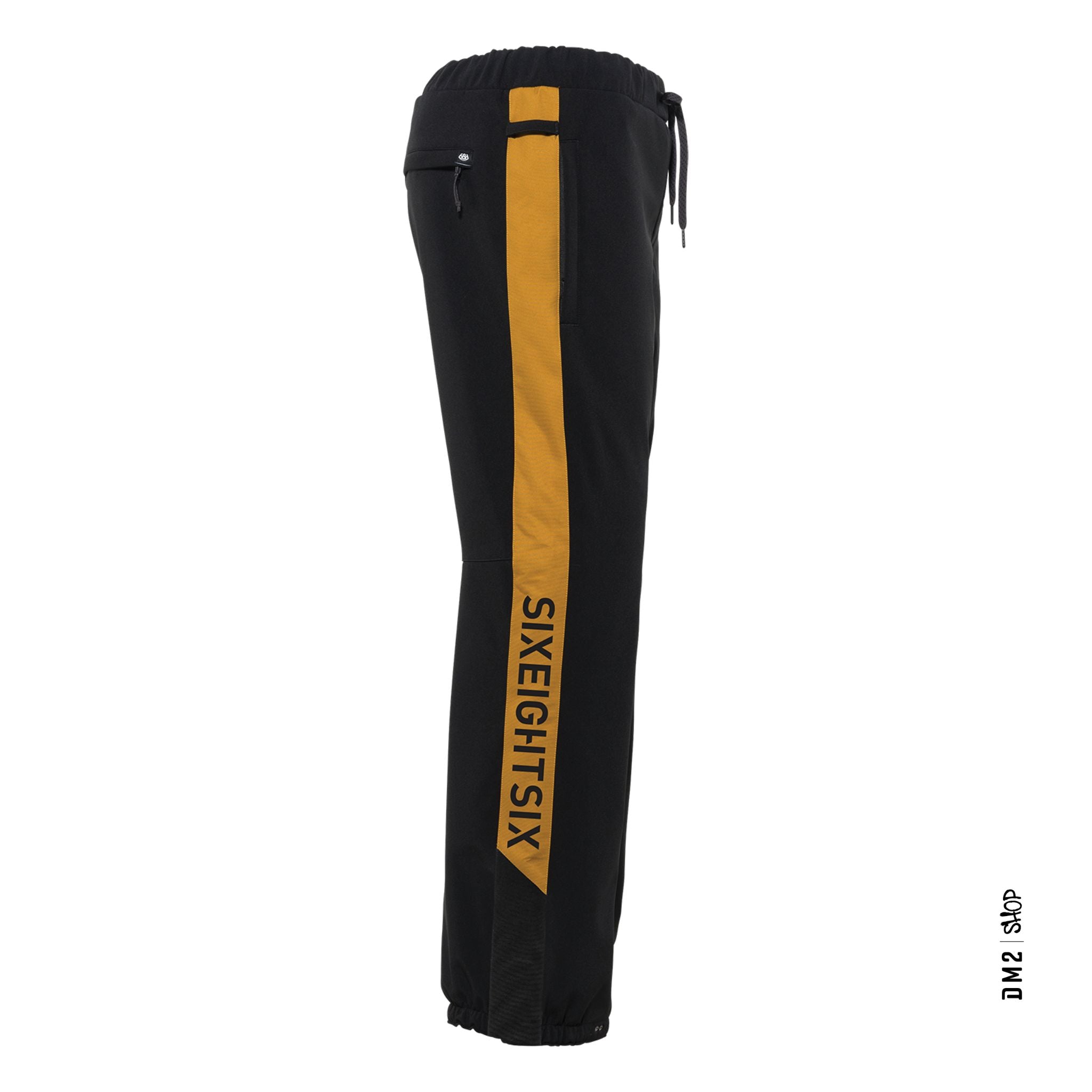 PANTALON SHELL HOMME TRACK BLACK, 686 - DM2 SHOP