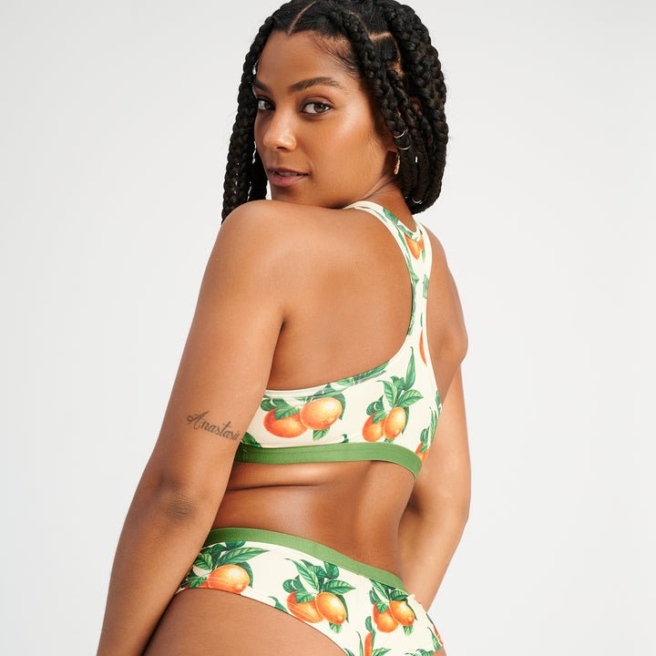 UNDZ TOP SPORT FEMME ORANGE - DM2 SHOP