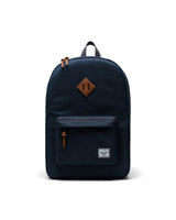 HERSCHEL SAC A DOS HERITAGE INDIGO DENIM 21.5L - DM2 SHOP