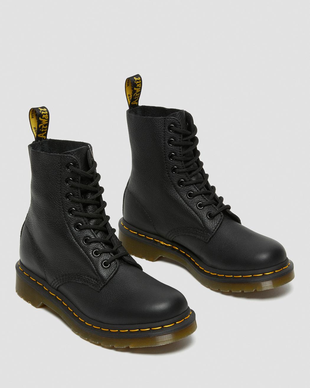 DR.MARTENS BOTTILLONS FEMME 1460 PASCAL VIRGINIA - NOIR - DM2 SHOP