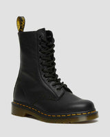 DR.MARTENS BOTTILLONS FEMME 1490 BLACK VIRIGINIA - DM2 SHOP