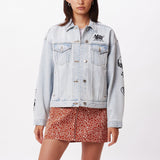 OBEY JEAN JACKET FEMME TAYLOR ( 2 couleurs ) - DM2 SHOP