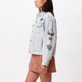 OBEY JEAN JACKET FEMME TAYLOR ( 2 couleurs ) - DM2 SHOP