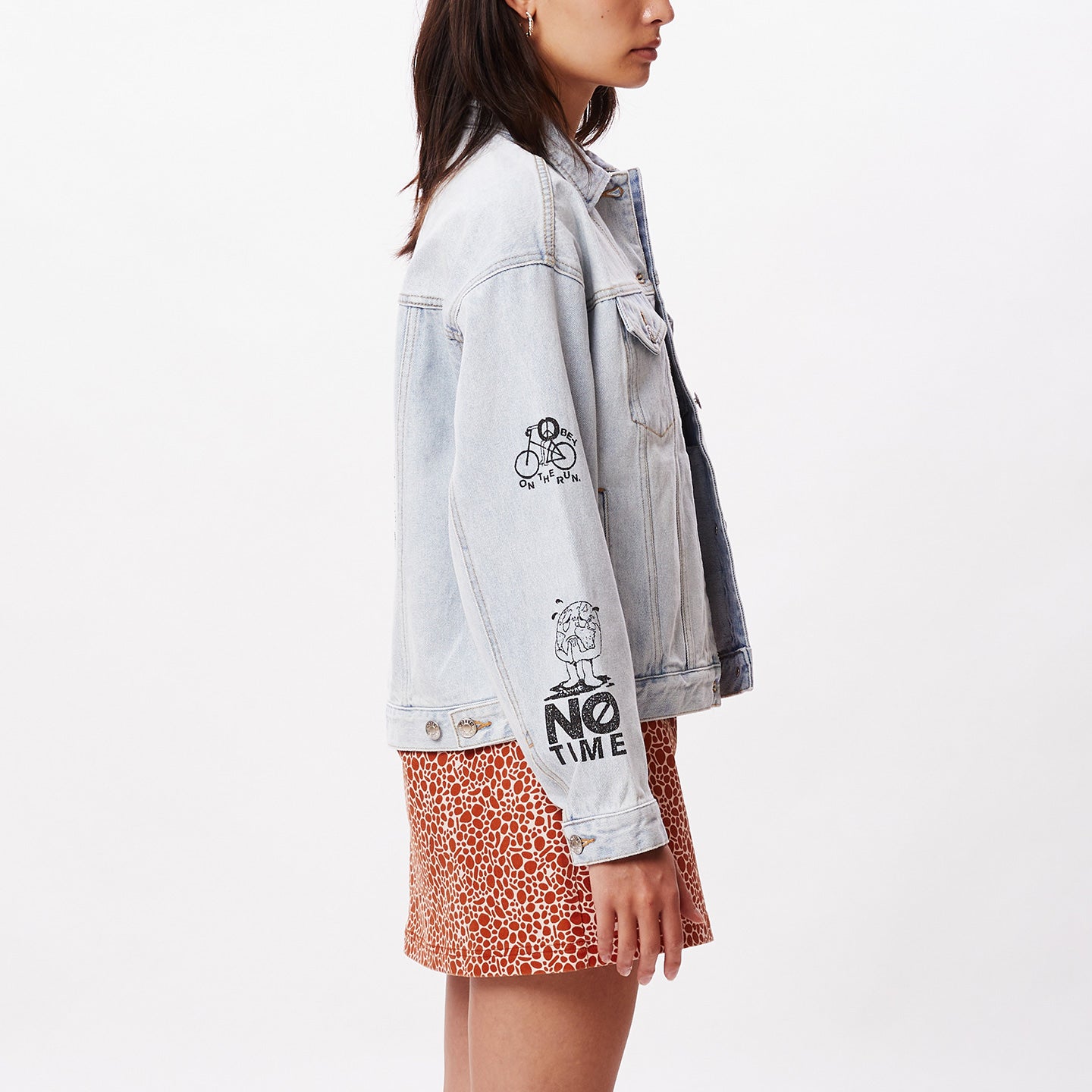 OBEY JEAN JACKET FEMME TAYLOR ( 2 couleurs ) - DM2 SHOP