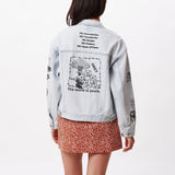 OBEY // JEAN JACKET FEMME TAYLOR ( 2 couleurs )