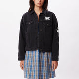 OBEY JEAN JACKET FEMME TAYLOR ( 2 couleurs ) - DM2 SHOP