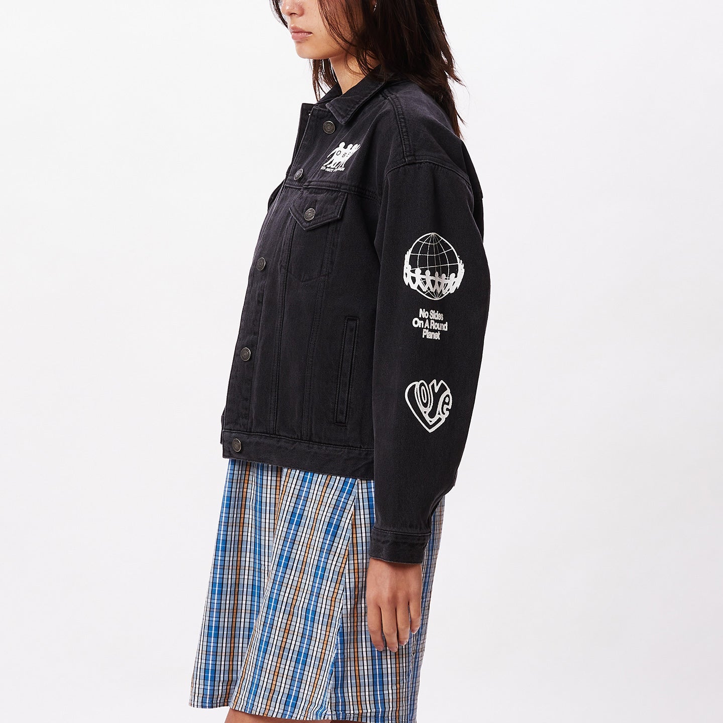 OBEY JEAN JACKET FEMME TAYLOR ( 2 couleurs ) - DM2 SHOP
