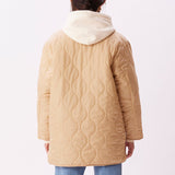 MANTEAU VILLE FEMME ALEXIS LINER BROWN - DM2 SHOP