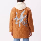 MANTEAU VILLE FEMME ALEXIS LINER BROWN - DM2 SHOP