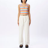 CAMISOLE MIA CROPPED SKY BLUE OBEY - DM2 SHOP