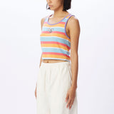 CAMISOLE MIA CROPPED SKY BLUE OBEY - DM2 SHOP