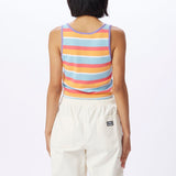 CAMISOLE MIA CROPPED SKY BLUE OBEY - DM2 SHOP