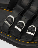 DR.MARTENS SANDALE FEMME SLIDE BLAIRE NOIR - DM2 SHOP