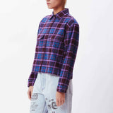 OBEY CHEMISE FLANNEL FEMME CAMILLE