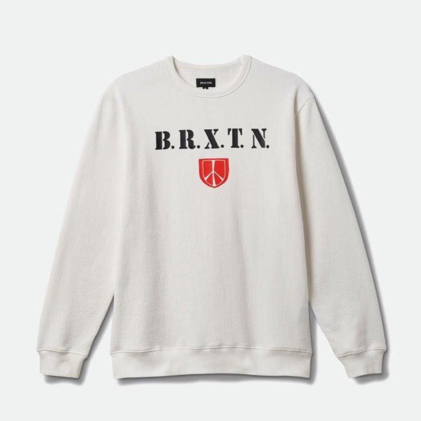 CREWNECK PEACE SHIELD HOMME BRIXTON - DM2 SHOP