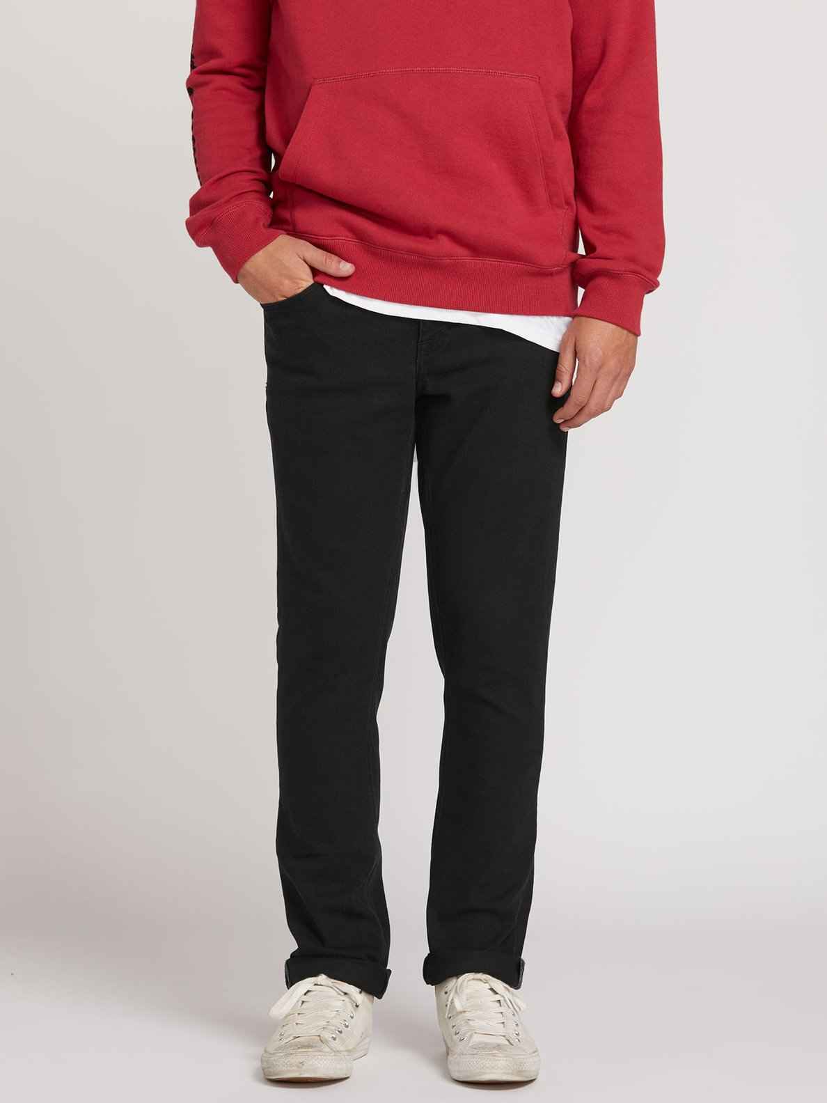 JEANS SLIM VOLCOM HOMME VORTA BLACK OUT