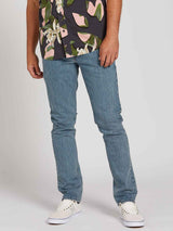VOLCOM // JEANS HOMME VORTA  HESHER INDIGO