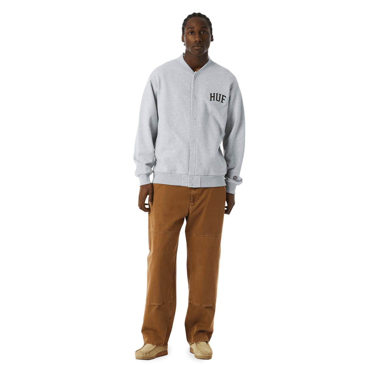 CARDIGAN ATHLETIC HUF, 2 couleurs - DM2 SHOP