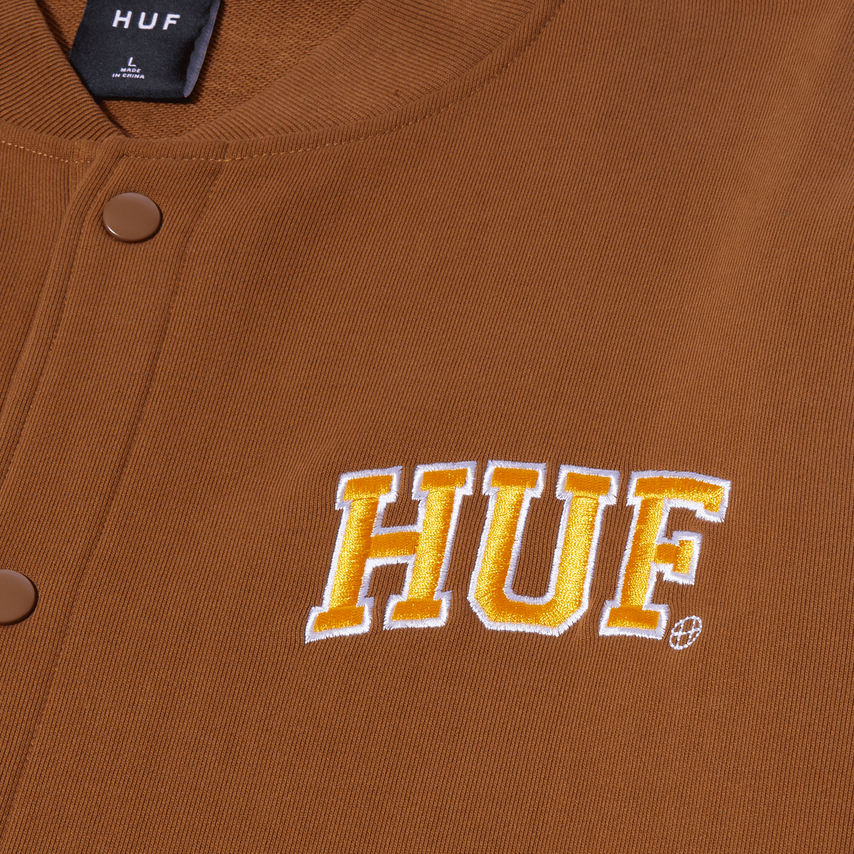 CARDIGAN ATHLETIC HUF, 2 couleurs - DM2 SHOP
