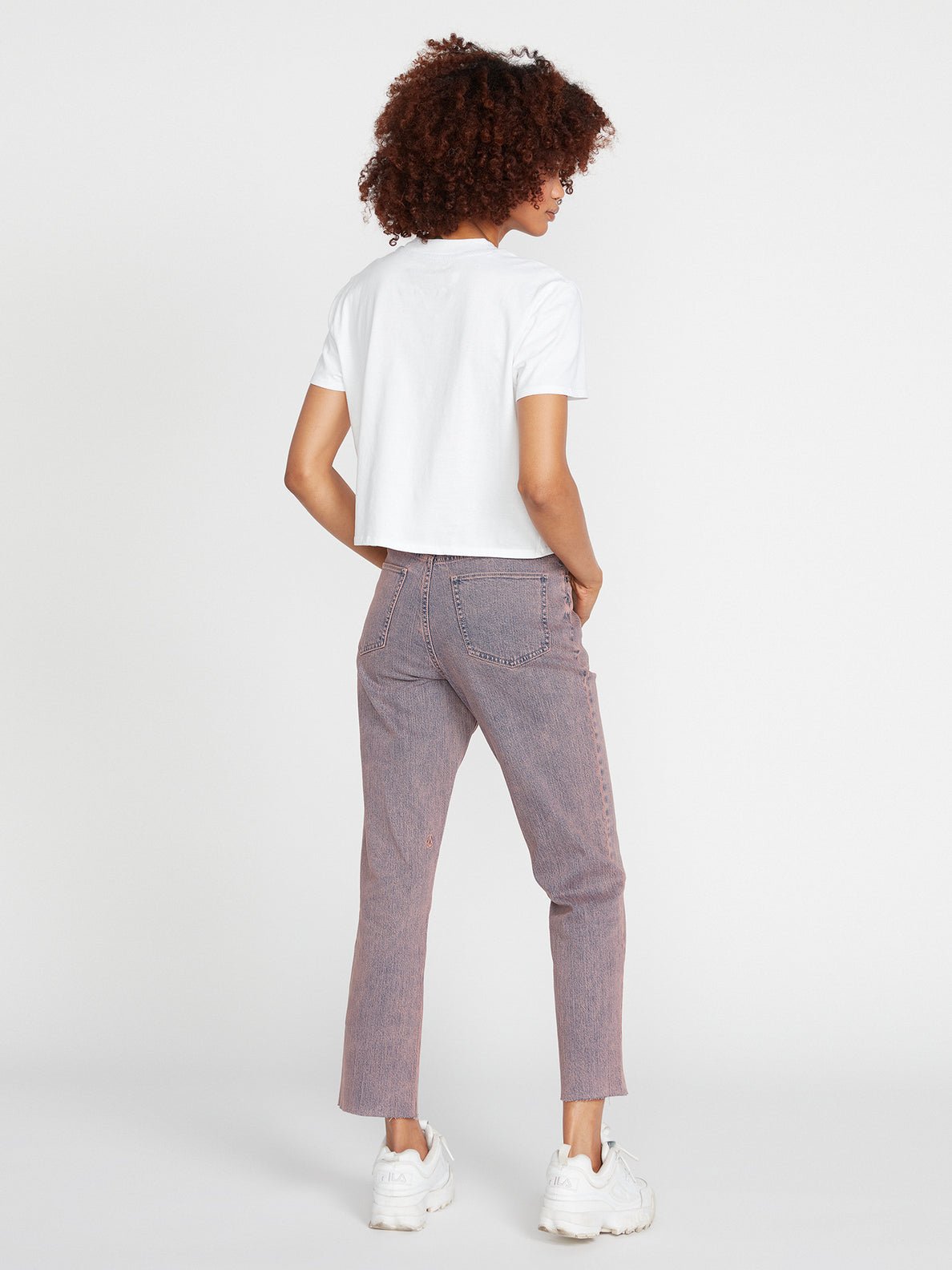 VOLCOM JEANS FEMME STONED STRAIGHT CORAL - DM2 SHOP