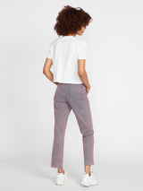 VOLCOM JEANS FEMME STONED STRAIGHT CORAL - DM2 SHOP