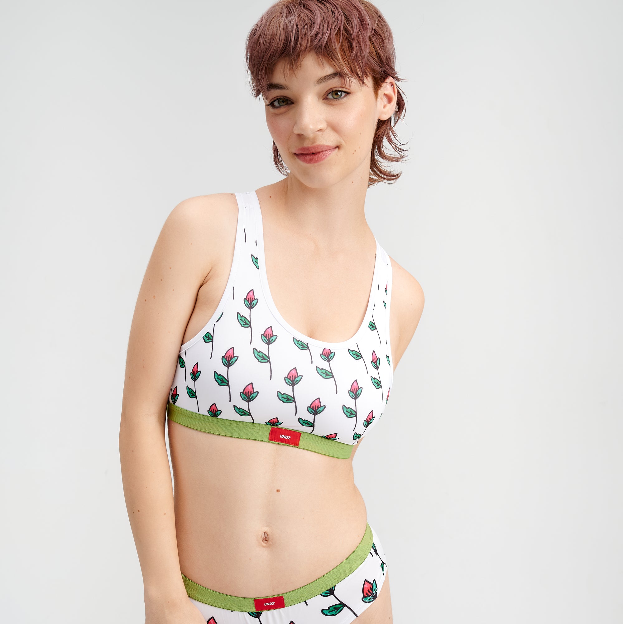 UNDZ BRALETTE FEMME ROSES - DM2 SHOP
