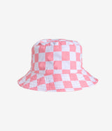 BUCKET HAT ENFANT CHECK YOURSELF ROSE - DM2 SHOP