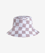BUCKET HAT ENFANT CHECK YOURSELF BEIGE - DM2 SHOP