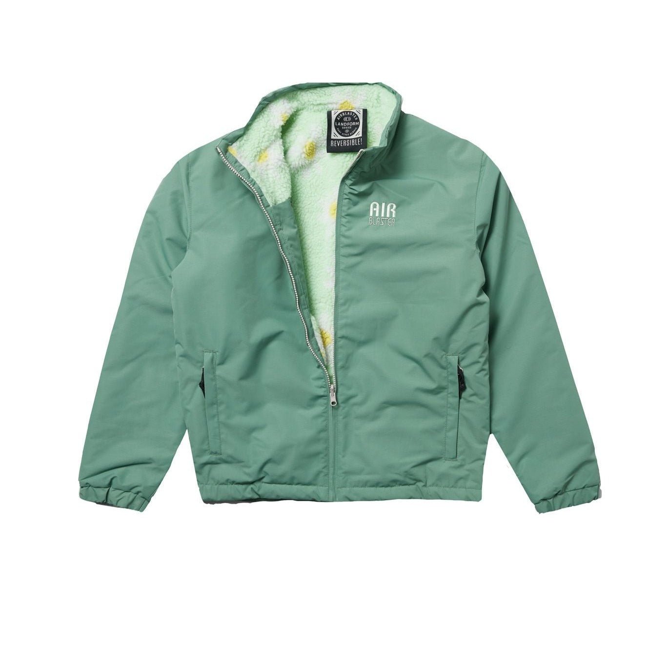 AIRBLASTER MANTEAU RÉVÉRSIBLE DOUBLE PUFF - MENTHE - DM2 SHOP