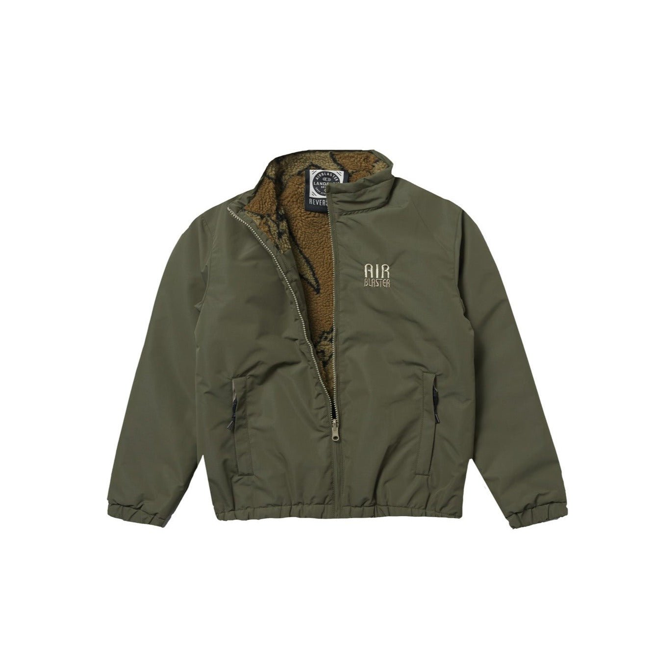 AIRBLASTER MANTEAU RÉVERSIBLE ENFANT - TAN TERRY - DM2 SHOP