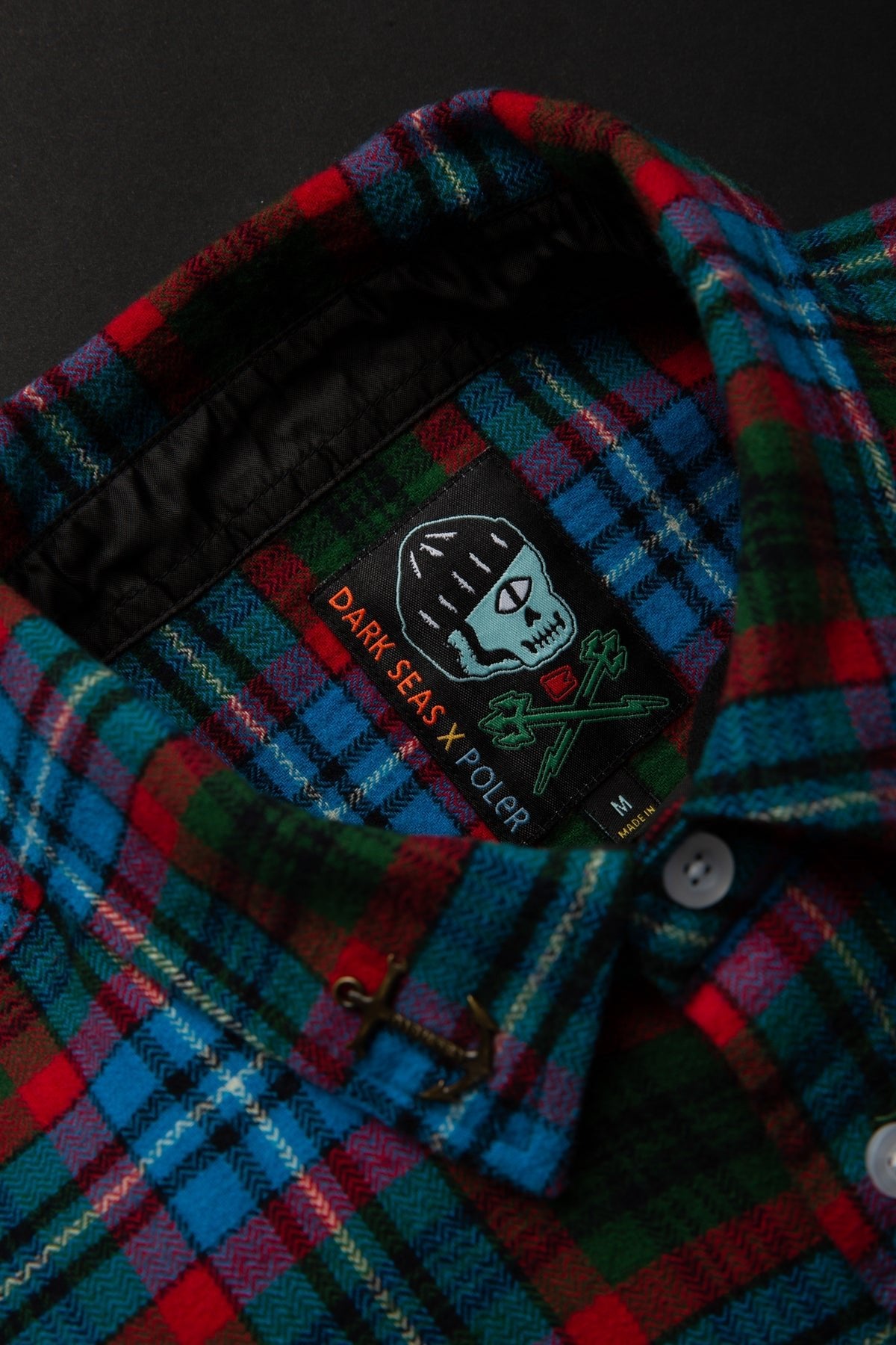 DARK SEAS X POLER CHEMISE FLANNEL HOMME - DM2 SHOP