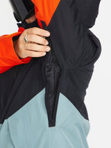 VOLCOM MANTEAU FEMME ARIS GORE - TEX ISOLÉ - GREEN ASH - DM2 SHOP