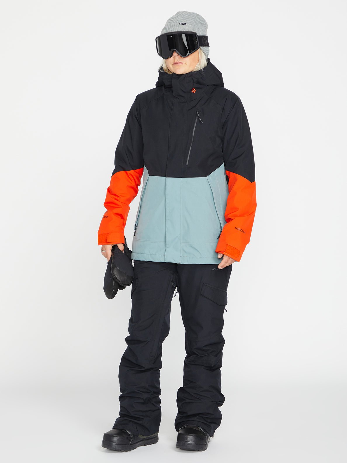 VOLCOM MANTEAU FEMME ARIS GORE - TEX ISOLÉ - GREEN ASH - DM2 SHOP