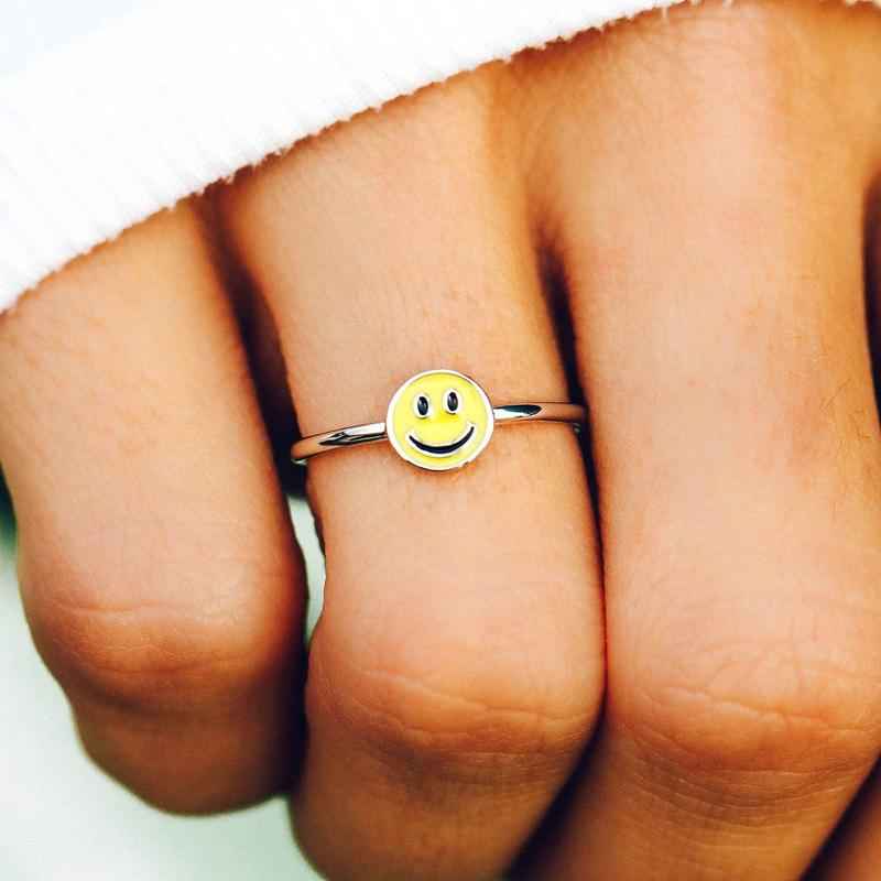 PURA VIDA BAGUE HAPPY FACE