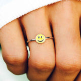 PURA VIDA BAGUE HAPPY FACE