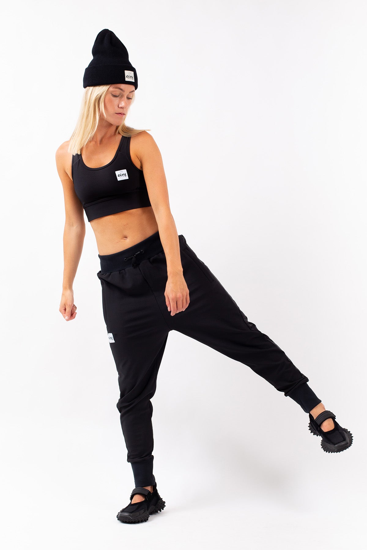 EIVY PANTALON HARLEM FEMME NOIR - DM2 SHOP