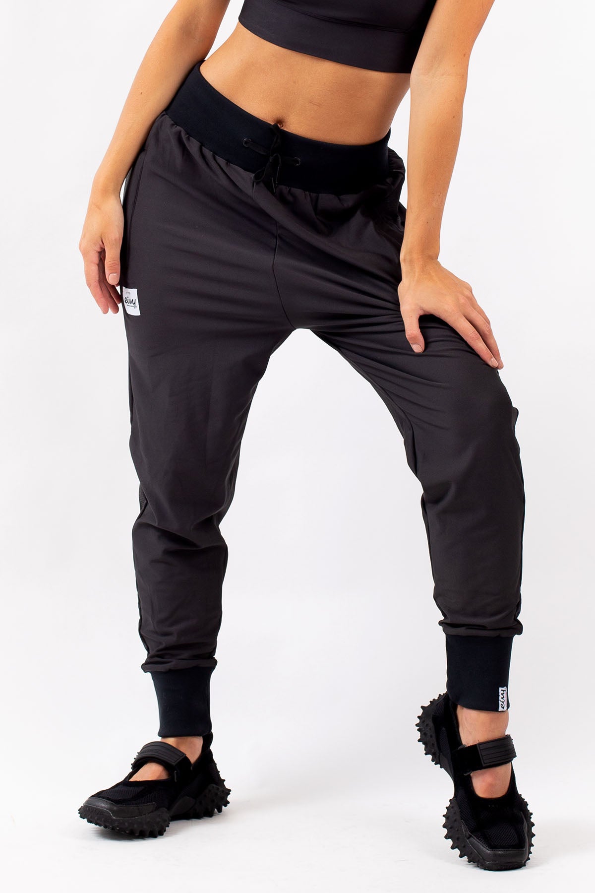 EIVY PANTALON HARLEM FEMME NOIR - DM2 SHOP