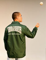 HUF X THRASHER SPLIT COACH JACKET HOMME ( 2 couleurs ) - DM2 SHOP