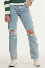 NOISY MAY JEANS FEMME JOEY SLIM STRAIGHT