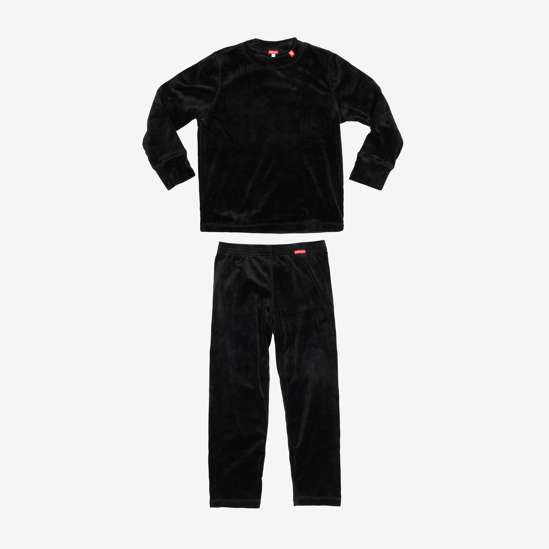 ENSEMBLE THERMIQUE JUNIOR MILK FLEECE NOIR - DM2 SHOP
